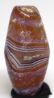 Ancient Rare Indo-tibetan Banded Carnelian Eye Agate Bead