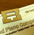 Set Of 100 Cork Gaskets For Amphion    upside Down    Player Piano Unit Valves  New