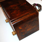 Vtg Dewald A-502 Brown Swirled Catalin Step-top Deco Tube Radio