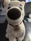 Disney Store White Dog Bolt 13  Plush Stuffed Animal Happy
