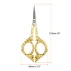 5  Stainless Steel Vintage Bird Style Scissors For Embroidery Sewing Craft Gold