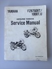 Oem Yamaha Fzr750rt 1000t u Motorcycle Service Manual Repair Book Genuine