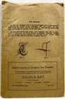 1910s Butterick Iron-on Embroidery Transfer Pattern 10245 Alphabet Antique 12646