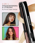 Dorisilk 500 Degree High Temp Professional Hair Straightener   30s Fast Heating Ce