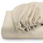 Hotel Soft Luxury 100  Bamboo Solid Deep Pocket One Fitted Bottom Sheet 600 Tc