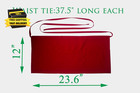 Resist Water 3 Big Pockets Waist Server Apron   6 Color Available                               