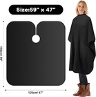 Professional Hair Cutting Cape Waterproof Polyester 47x59 Inch Salon Barber