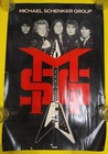 Michael Schenker Poster Msg  81 Cd Lp Scorpions Ufo Rare Vintage Poster Hardrock