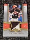2005 Exquisite Bernie Kosar Game Worn Jumbo Jersey Patch  17 30 Cleveland Browns