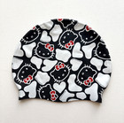 Arena Hello Kitty Girls Silicone Waterproof  Swimming Cap