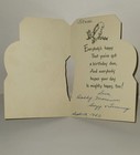 Vintage 1953 Hallmark Birthday Card Die Cut Pinto Horse Pony Rabbit Hall Brother