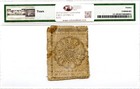 Continental Currency Fr cc-20 February 17  1776  1 3 Pmg F-12  fugio Note 