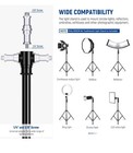 Neewer 9 8ft 3m Air Cushioned Light Stand Heavy Duty Photography Tripod Stand