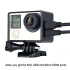 New Border Frame Mount Protective Case For Gopro Hero 3 3  4 Lcd Bacpac Battery