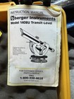 Berger Instruments Model 140bu Transit Level With Case  Manual