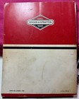 Vintage Briggs   Stratton Service And Repair Instructions Manual 270962 Engine