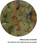 Woodland Camo Netting Military Camouflage Cover For Hunting  Camping  Hideout