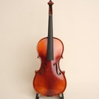 1957 Karl Herrmann Erlbach Germany Antique 4 4 Violin For Parts Or Repair  vb309