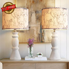 Lamp Shades Set Of 2drum Lampshades Lampshade 10 Inches Height Lampshades     