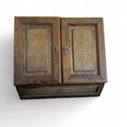 Vintage Wooden Stationary Box Organizer With Drawer Art Craft Box Antique Box
