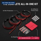 Rim Protector Kit For Car Wheels - Alloy Wheel Guard Strip Kit Fits Up To 21  Ri
