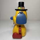 Vintage 1980 s Tomy Doggone Dog Push Down Hat Moving Toy Partially Works