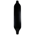 Moose Longboard Deck 8  X 40  Canadian Maple Drop Down Dipped Black