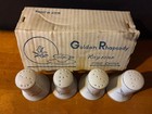 1961 Kaysons Fine China Japan Salt   Pepper Shaker Set Golden Rhapsody  Nos X4