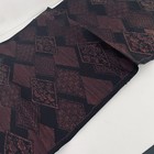 2 For 1 Offer 2 Matching Panels  241910b Unused Rhombus 14x60 Silk Kimono Fabric