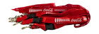 Lot-12  Coca-cola Red Lanyard  Metal Clip  Bottle Graphic