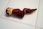 Vintage Lot Of 4 Ceramic Pixie Elf Elves Figurines   Mushroom Christmas