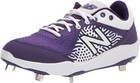 New Balance Mens 3000 V5 Metal Baseball Shoes Cleats Size 15d 15 Purple White