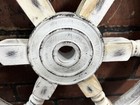 Nautical Beach Ship Wheel Wooden Steering Wheel 24  Maritime Boat Ships Captains