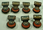 7 Antique   Vintage Door Rollers   Guides