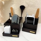 1pc Wooden Nail Drill Machine Bits Wooden Holder Manicure Tools Box Container