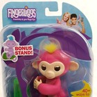 Wowwee Fingerlings Interactive Baby Monkey Bella Pink 2016 With Stand 5  New