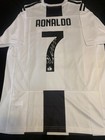 Cristiano Ronaldo  Autographed Juventis F c Adidas Aeroready Soccer Jersey   Coa