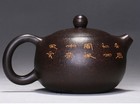 Chinese Yixing Zisha Clay Handmade Exquisite Teapot