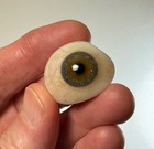 Antique German Hand-blown Human Prosthetic Glass Eye   Bloodshot Eye 