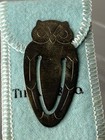 Tiffany   Co  Sterling Silver Owl Bookmark 5 3g    tiffany Soft Case     Vintage