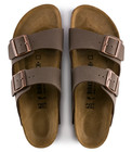 Birkenstock Arizona Birko-flor Two-strap Mocha stone Unisex Sandals Eu 37-45 New