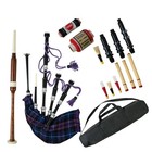 New Scottish Great Highland Bagpipes Full Set Chanter  Drones   Purple Highland
