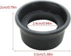 Soft Rubber Eyepiece Eye Shield 28mm-37mm Eyes Guard Cups For Binoculars Micr   