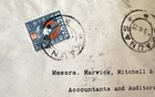 1922 Wall Street Postal History rcb-99   lithuania  106  aunas Cds  uncommon