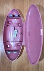 Vint Singer 301 401 501 Slant Needle Sewing Machine Buttonholer Pink Case