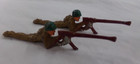 Vintage Ww1 Barclay Manoil Metal Lead Toy Soldiers Army Figures Lot Of 5