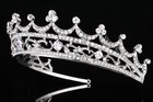 Bridal Pageant Rhinestone Crystal Wedding Prom Princess Crown Tiara 8853