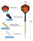5 Sets  15pcs  Steel Tip Professional Darts Set Darts Slim Barrel Dart Flights