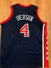 Reebok Authentic Allen Iverson 2003 Team Usa Olympics Jersey Pan Amer Games Rare