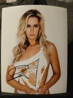 Paige Spiranac 2-photo Lot Signed 8x10 With Coa Gorgeous Autograph Signed